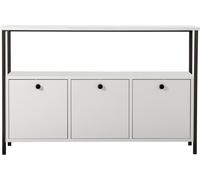 Calicosy - Aparador de 3 puertas con 1 estante superior L120 cm - SIENNA