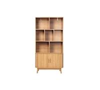 Calicosy - Biblioteca de 2 puertas correderas (altura de 157,5 cm), diseño de Ernest, ahorro de espacio, para dormitorio, 40 x 80 x 157,5 cm