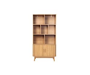 Calicosy - Biblioteca de 2 puertas correderas (altura de 157,5 cm), diseño de Ernest, ahorro de espacio, para dormitorio, 40 x 80 x 157,5 cm