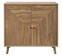 CALICOSY - Buffet de 2 puertas con frente de madera laminada EDEN