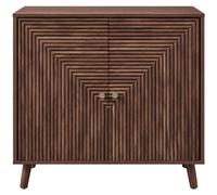 CALICOSY - Buffet de 2 puertas con frente de madera laminada EDEN