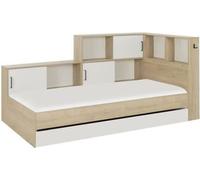 Calicosy - Cama multialmacenaje Erwan 90 x 200 - Fabricación francesa