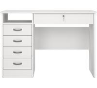 Calicosy - Escritorio 5 cajones (1 con cerradura) L109,3 cm - FUNCTION
