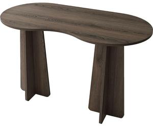 Calicosy - Escritorio con tablero de forma orgánica L120 cm COMO