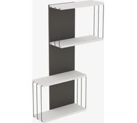 Calicosy - Estantería mural con 2 compartimentos H96 cm - DESTAN