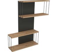 Calicosy - Estantería mural con 2 compartimentos H96 cm - DESTAN