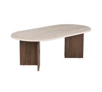 Calicosy - Mesa de centro ovalada L119 cm - IRIS