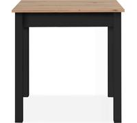Calicosy - Mesa de comedor con tablero rectangular L90 cm - ELIA