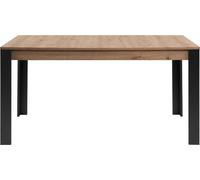 Calicosy - Mesa de comedor extensible de 150 a 200 cm, acabado roble artisan y - TOLOSA