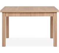 Calicosy - Mesa de comedor extensible de roble Sonoma L120-200 cm - LONGFORD