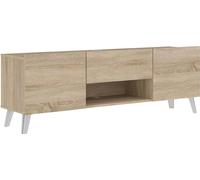 Mueble de tv 2 puertas 1 cajón brighton 2 - l140 cm x 46,5 cm