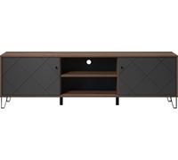 Calicosy - Mueble de TV con 2 puertas y 2 nichos L183 cm - Montez