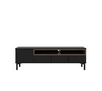 Calicosy - Mueble para TV con 1 puerta, 3 cajones y 2 nichos L156 cm - April