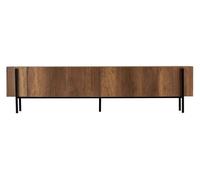 Calicosy - Mueble TV 2 puertas abatibles con patas de metal L180 cm - ATLAS