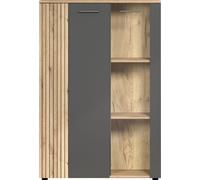 Calicosy - Ordenación acristalada 2 puertas, una de ellas con vidrio templado L90cm - Esteban