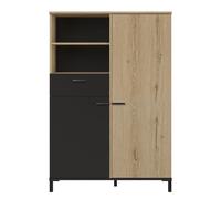 Calicosy - Ordenamiento alto 1 cajón y 2 puertas H150 cm - TRUST
