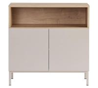 Calicosy - Pequeño aparador 2 puertas y 1 nicho A80 cm - CALVO