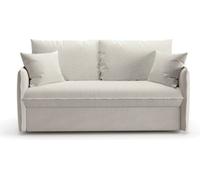 Calicosy - Sofá cama 3 plazas con apertura exprés en tela L185 cm - MIKA