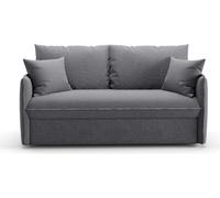 Calicosy - Sofá cama 3 plazas con apertura exprés en tela L185 cm - MIKA