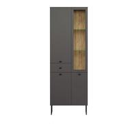 Calicosy - Vitrina de 3 puertas, 1 cajón y 1 hueco abierto A197 cm - VELA