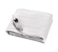 Calientacamas Elect.bienestar Blanco 60w 150x80cm 3niveles Control Led Autoapagado 3h Lavable | Brico Eléctrico