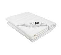Thulos TH-EB300 Calientacamas Eléctrico 150x80cm Lavable 60W Blanco