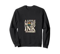 Caligrafía Un Poco más de Tinta Letras Palabras Sudadera