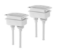CALLARON 2 Piezas Botón para Cisterna de Inodoro Rectangular de Varilla