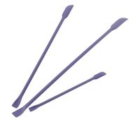 CALLARON 3piezas Raspadores De Silicona Mini Espátula De Maquillaje Para Cosméticos Espátula De Silicona Para Uso El Baño