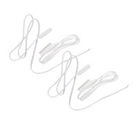 CALLARON 4 Piezas Sonda de Control de Temperatura para Refrigerador Sonda de Temperatura del Termostato Blanco Goma ABS Cobre para Congeladores y Refrigeradores Domésticos y Comerciales
