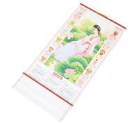 CALLARON Calendario Colgante de Pared 2025 Diseño Clásico y Papel para Aficionados a China en Dormitorios y Oficina