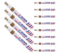 CALLARON Rotulador de Pintura Dorada, Letras Precisas y Elegantes | Plástico, Acabado Dorado Uniforme y Vibrante, para Placas Exteriores y Cerámica, Uso en Retoques al Aire Libre