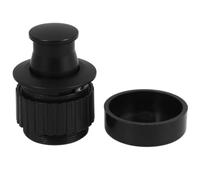 CALLARON Tirador Empotrado Invisible con Muelle Retráctil para Puertas Correderas y Cajones Acabado Negro Mate Diseño Seguro y Duradero para Armarios y Muebles