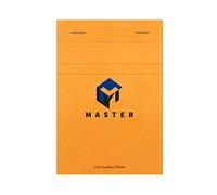 Calligraphe 10706C un bloc Master de punto metálico naranja (marca Clairefontaine) A6 10,5 x 14,8 cm, 100 hojas a cuadros pequeños, papel 70 g, cubierta de papel enduite
