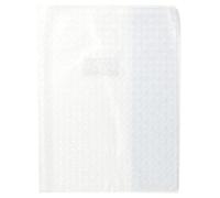 Calligraphe 72220AMZC - Cubierta de libro de PVC de grano de diamante opaco para etiquetar, A4, transparente