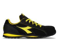 Calzado de seguridad Diadora, modelo Utility, unisex, tipo zapatilla, clase S1P, suela resistente al calor (HRO) y antideslizante (SRA), color negro, talla 42 EU