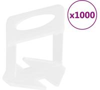 Calzos para nivelación de azulejos 1000 unidades 2 mm