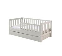 Cama 70x140 con somier y cajón vipack tod - blanco