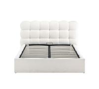 Cama abatible cloud 150x190cm color beige - conforama 214 cm