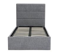 Cama abatible niza 90x190cm color gris