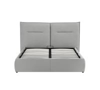 Cama abatible pillow 150x190cm color gris - conforama