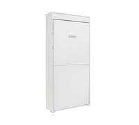 Cama abatible vertical de 90x190 color blanco