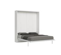 ProduceShop - Cama francesa 140x190 cm abatible vertical Kentaro Ash