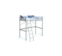 Cama alta bruno, plata , 200 x 96,8 x 201 cm, cama-alta