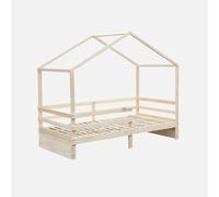 Cama Cabaña Montessori de madera Gary