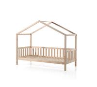 Cama casita infantil dallas 97x211x170 beige