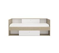 Calicosy - Cama con almacenamiento Alicia 90x200 cm