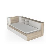 Cama con almacenamiento de 90x190/200 cm - l119,2 cm