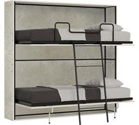 Cama con armario doble Kando Kashmir