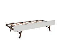 Cama de arrastre elevable mdf blanco 90x190cm